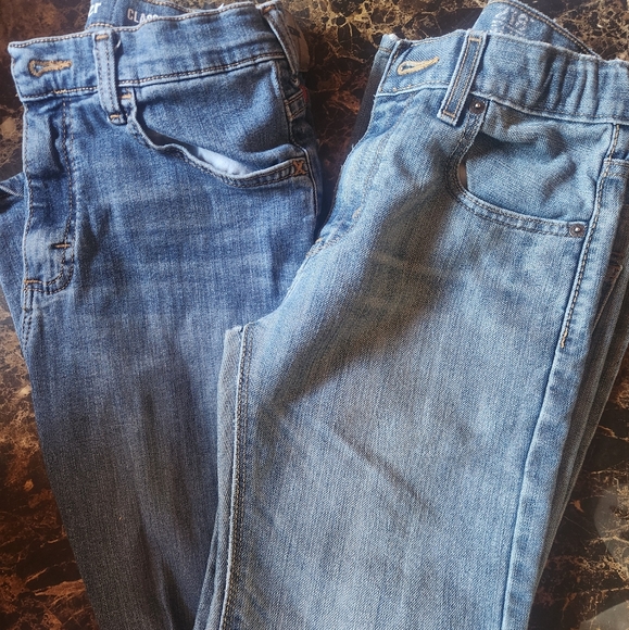 Lot of 2 pairs of jeans size 14 - Picture 1 of 7